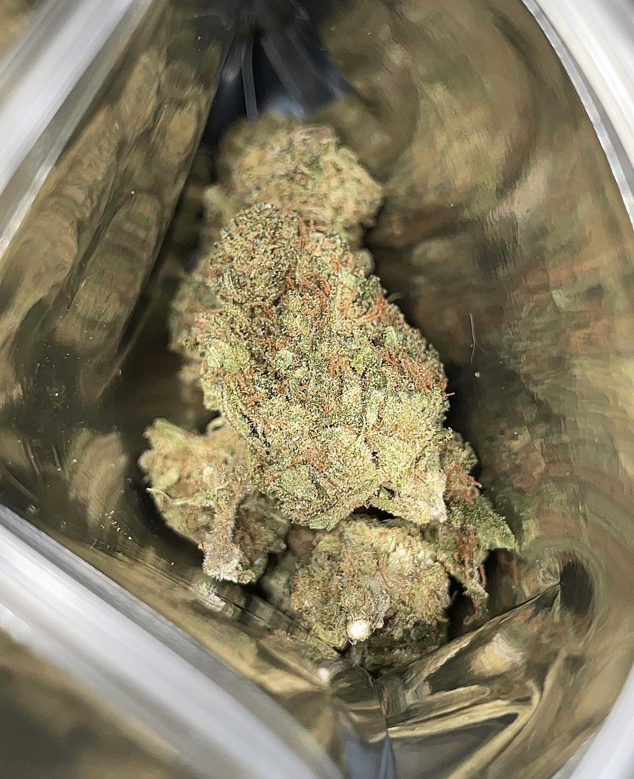 Hand-packed flower bag, weight & label verified before sealing